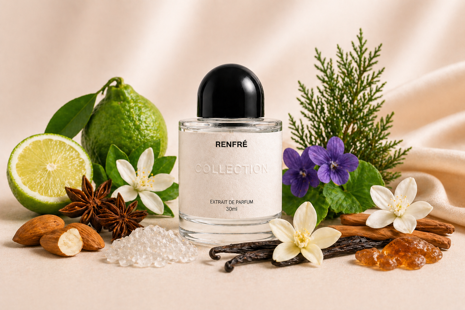 RENFRĒ COLLECTION                 SILVER STALLION                        (30ml EXTRAIT)                     inspired by pegasus