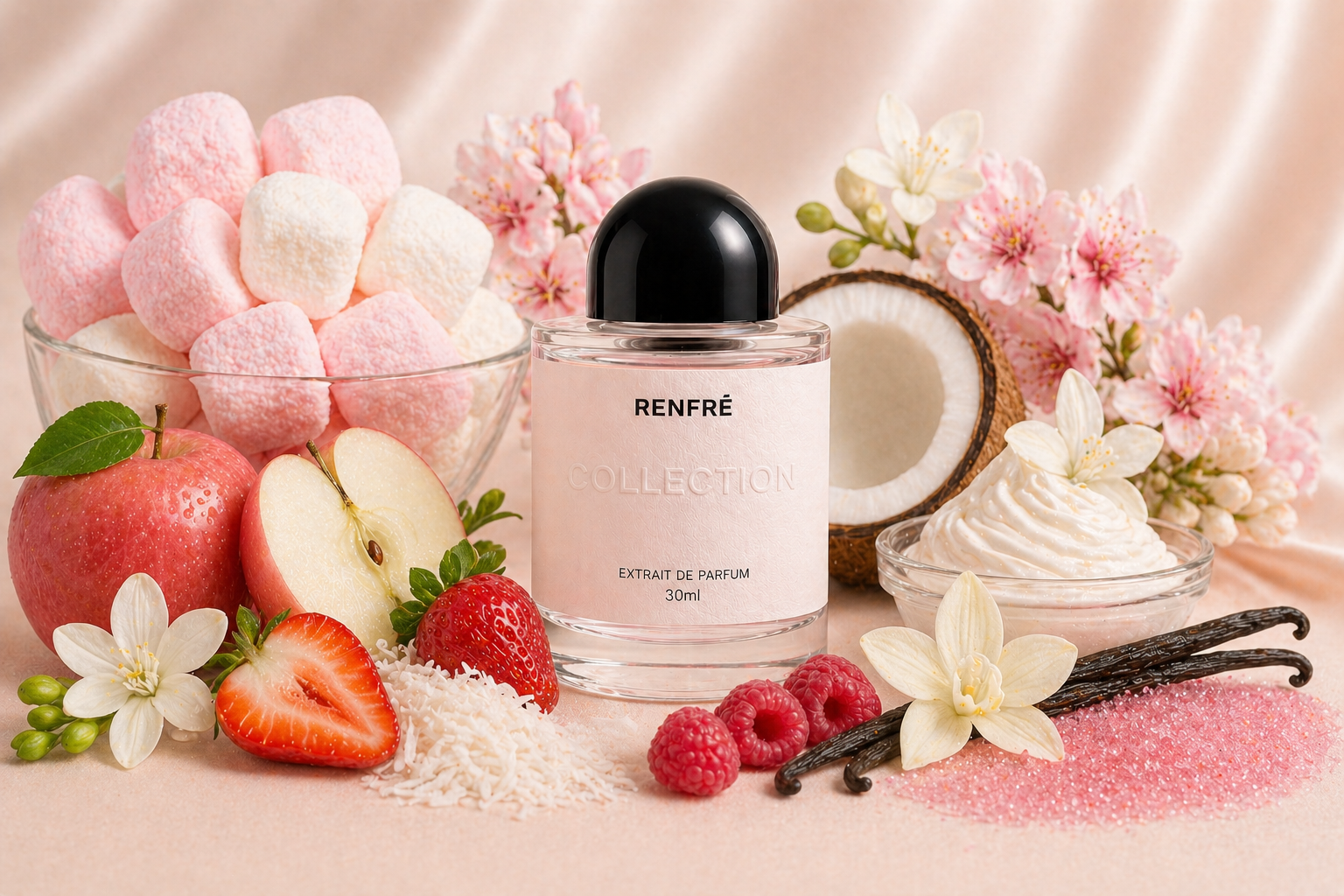 RENFRĒ COLLECTION                 MARSHMALLOW CLOUD                         (30ml EXTRAIT)                     inspired by yum boujee mashmallow